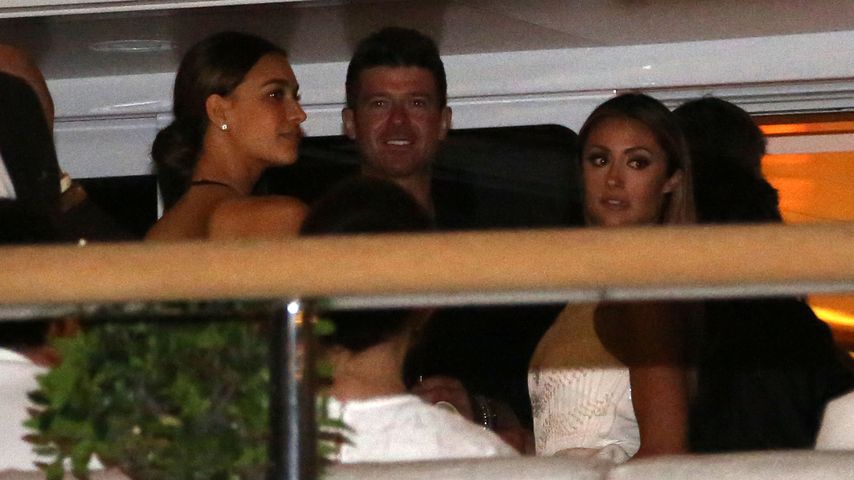 Robin Thicke und April Love Geary