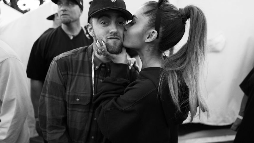 Mac Miller und Ariana Grande beim Fool's Gold Present Day Off in Los Angeles 2016