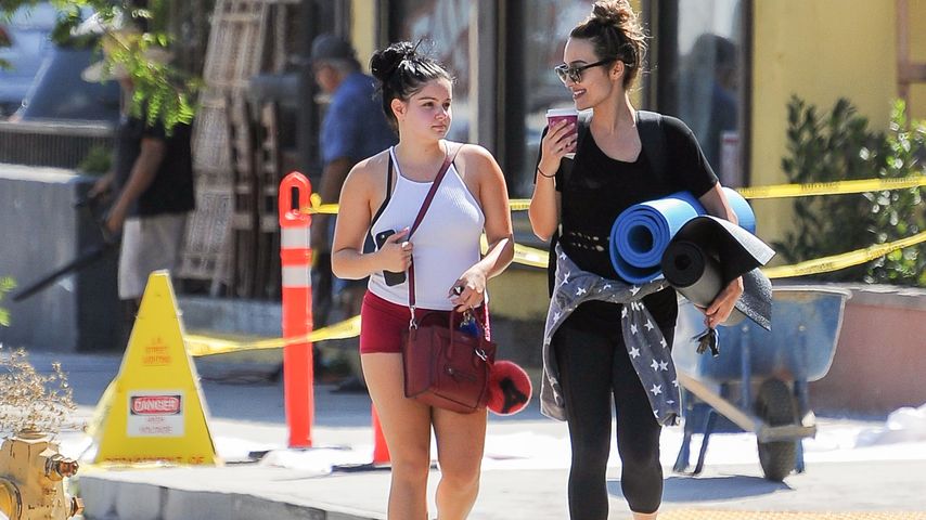 Ariel Winter mit einer Freundin beim Verlassen der Yoga-Stunde in Los Angeles