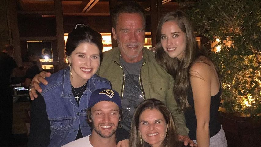 Arnold Schwarzenegger mit seiner Ex-Frau Maria Shriver und den gemeinsamen Kindern im September 2016
