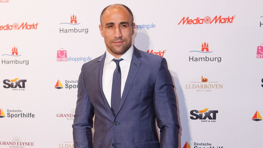 Arthur Abraham beim "Deutschen Journalistenpreis" in Hamburg