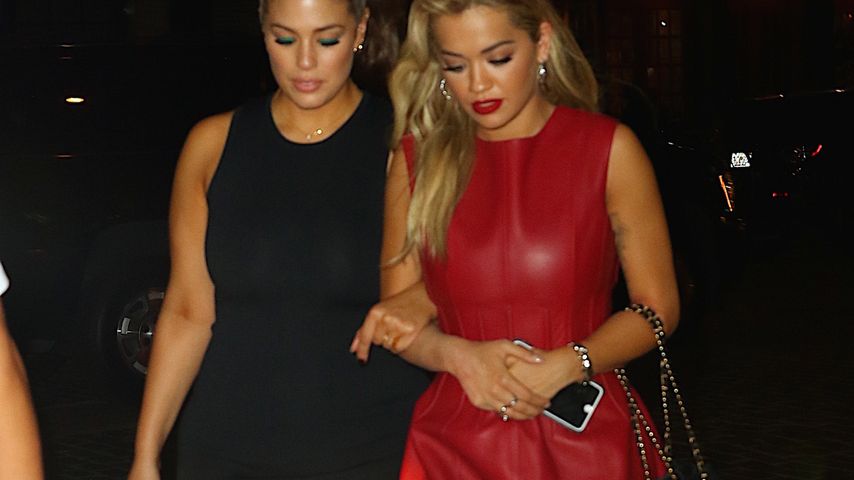 Ashley Graham und Rita Ora in New York