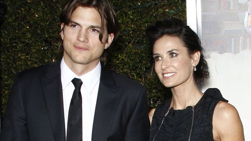 Ashton Kutcher und Demi Moore