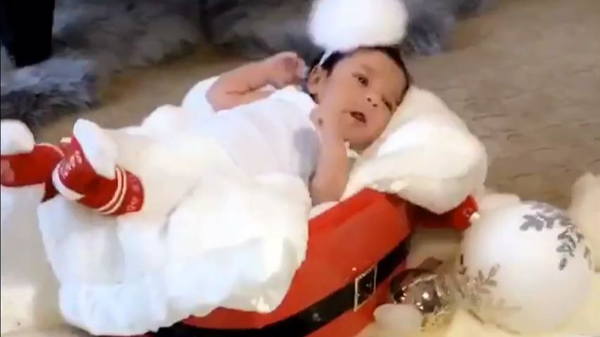 Dream Renee Kardashian Weihnachtsbild mit Socken