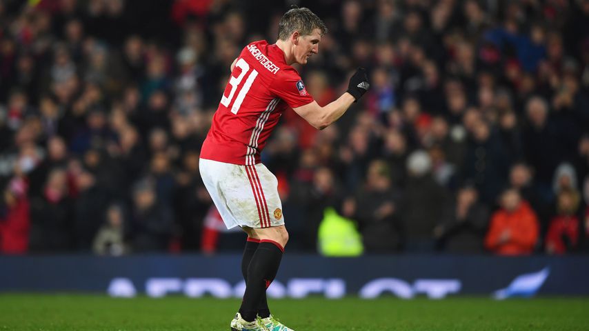 Bastian Schweinsteiger beim Torjubel