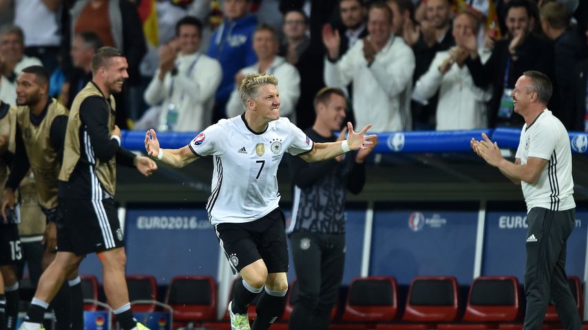 Bastian Schweinsteiger beim Torjubel
