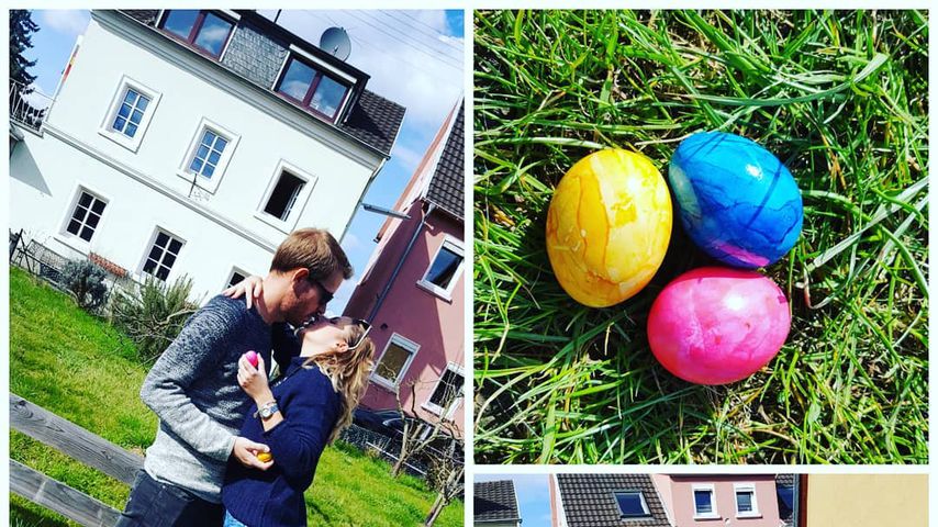 Bauer Gerald und seine Partnerin Anna an Ostern