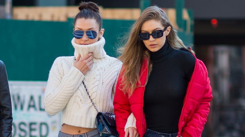 Bella und Gigi Hadid in New York
