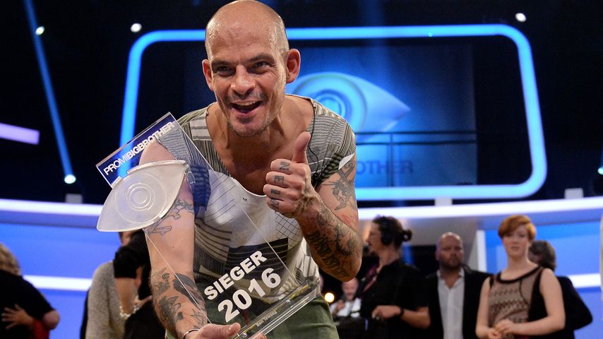 Ben Tewaag beim Finale von "Promi Big Brother"