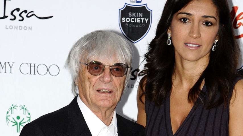 Bernie Ecclestone und Fabiana Flosi