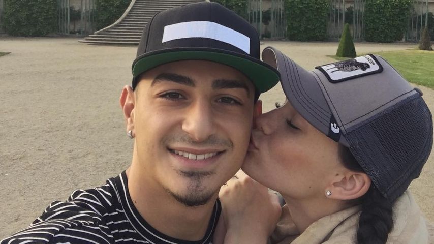 Betty Taube und Koray Günter bei Schloss Sanssouci in Potsdam