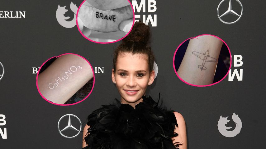 Schon sechs Motive: Ist Betty Taube süchtig nach Tattoos?