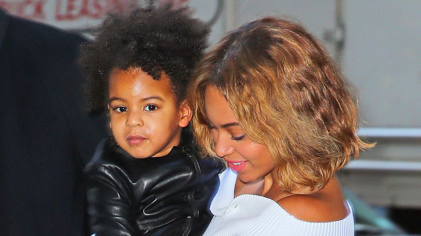 Blue Ivy Carter und Beyoncé in New York City