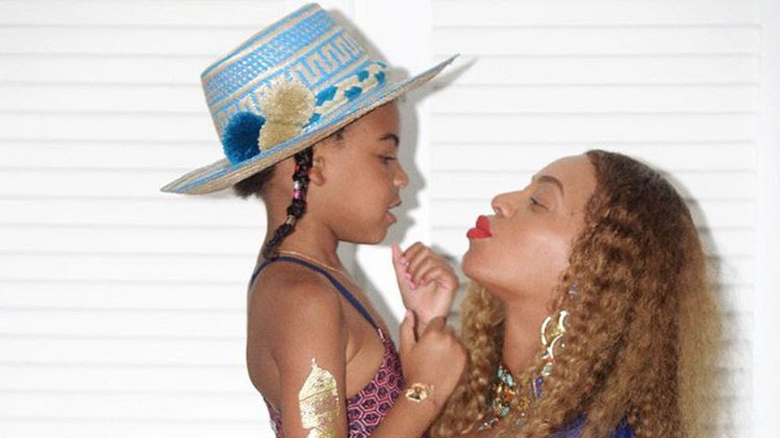 Beyoncé mit Töchterchen Blue Ivy
