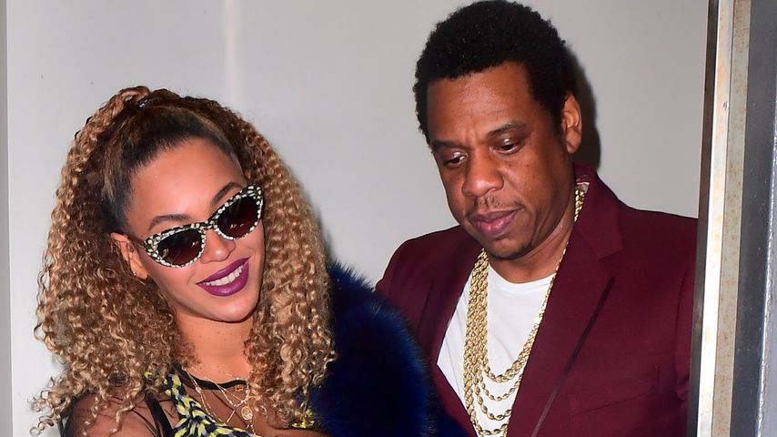 Sängerin Beyoncé und Rapper Jay-Z in News York City