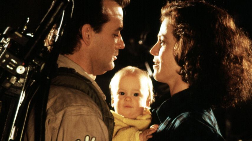 Bill Murray, Hank Deutschendorf und Sigourney Weaver 1989 im Film "Ghostbusters"