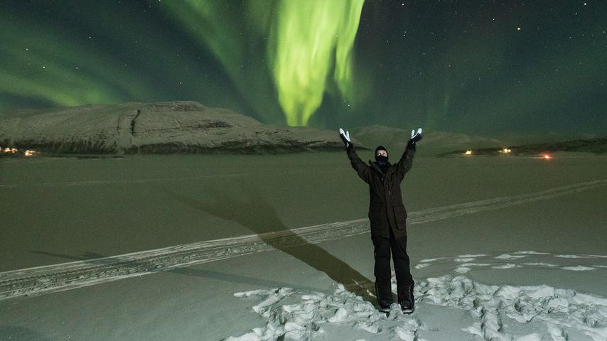 Billie Lourd in Norwegen im Dezember 2017