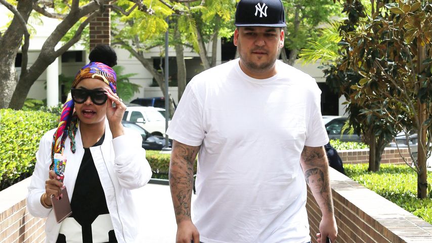 Blac Chyna und Robert Kardashian
