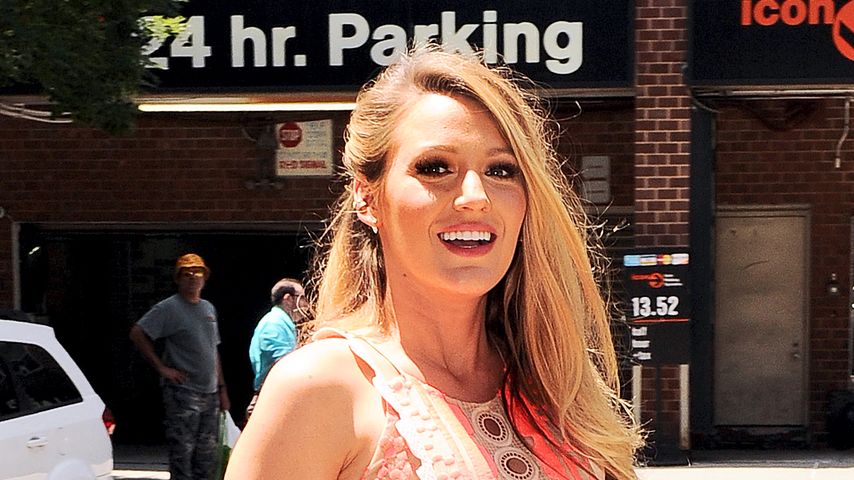 Blake Lively vor ihrem Hotel in New York