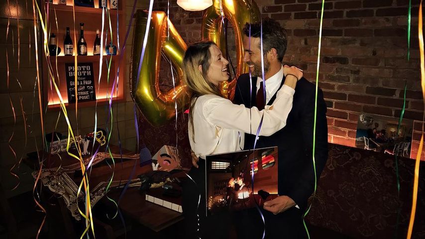 Blake Lively und Ryan Reynolds in einem New Yorker Restaurant