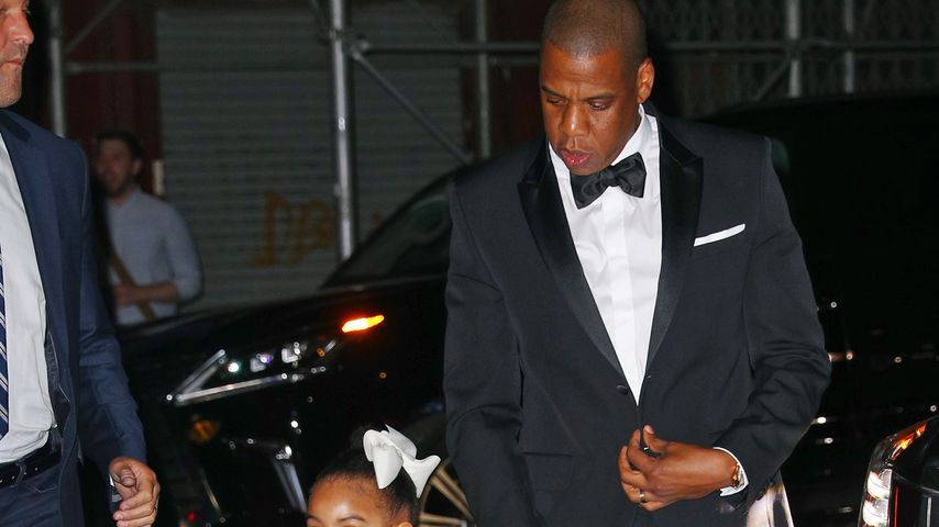 Blue Ivy Carter mit ihrem Vater Jay-Z