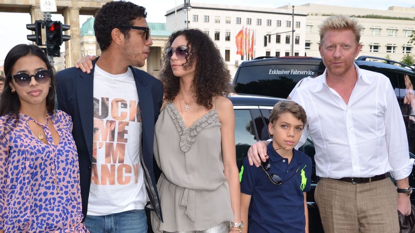 Lilly Becker, Boris Becker und Noah Becker