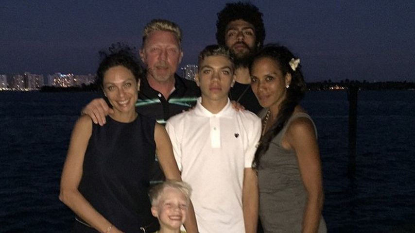 Lilly Becker, Boris Becker, Barbara Becker, Noah Becker und Elias Becker