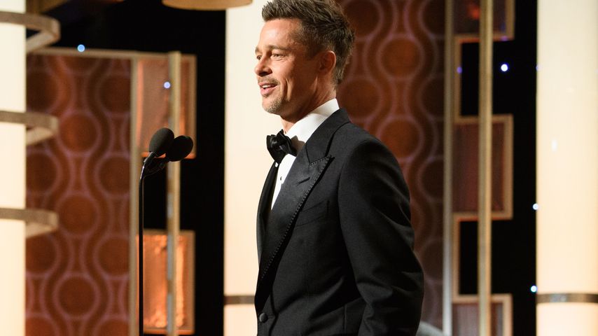 Brad Pitt bei den Golden Globes 2017