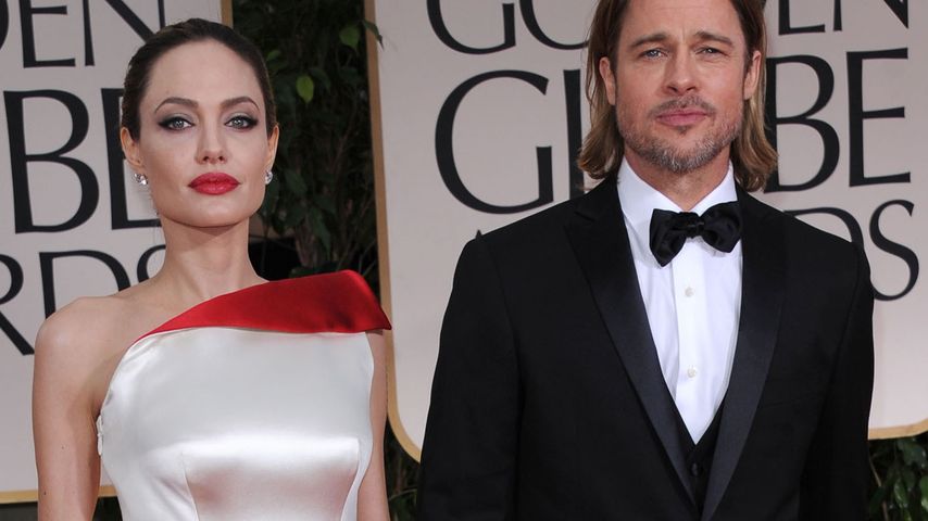 Brad Pitt und Angelina Jolie bei den Golden Globes
