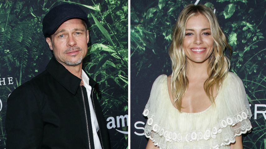 Auf Flirt-Kurs: Datet Brad Pitt jetzt etwa Sienna Miller?
