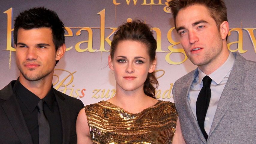 Kristen Stewart, Robert Pattinson und Taylor Lautner