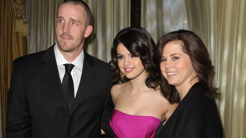 Brian Teefey, Selena Gomez und Mandy Cornett Teefey