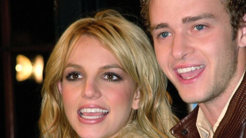 Britney Spears und Justin Timberlake 2001 in New York