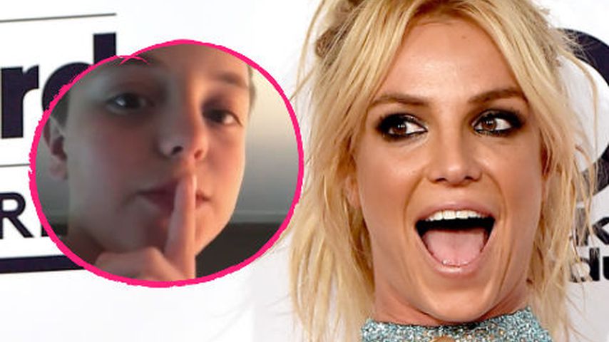 Sohn klaute ihr Handy: Erschreck-Rache von Mama Spears!