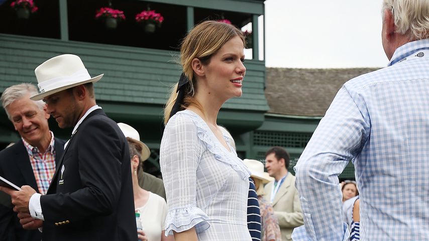 Brooklyn Decker während einer Veranstaltung in der International Tennis Hall of Fame in Rhode Island