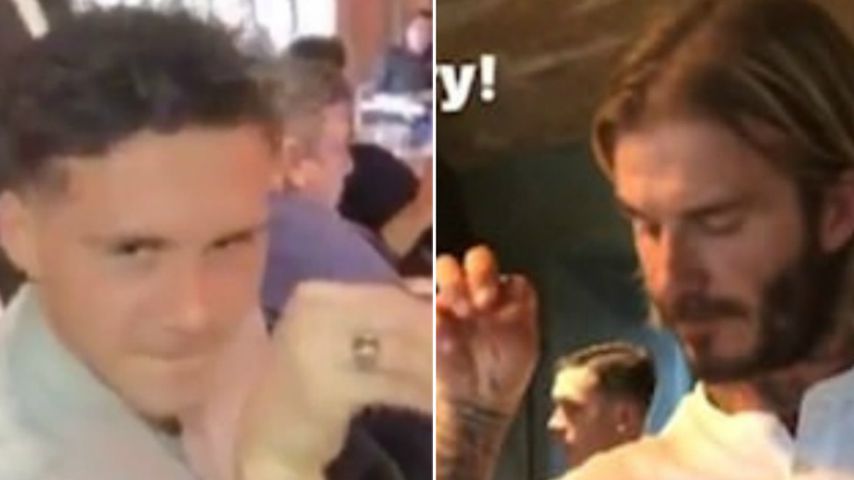 "Salt Bae"-Battle: Brooklyn & Papa David zeigen ihre Moves