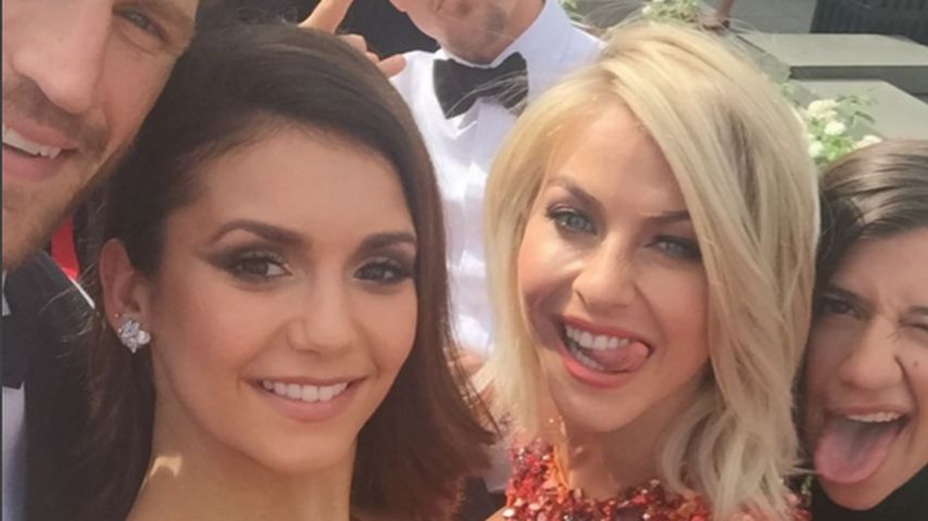 Nina Dobrev, Julianne Hough, Derek Hough und Brooks Laich