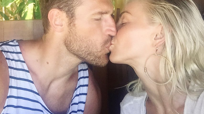 Brooks Laich und Julianne Hough in ihren Flitterwochen