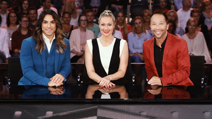 Cale Kaley, Ruth Moschner und DJ Bobo, "Dance Dance Dance"-Jury 2017