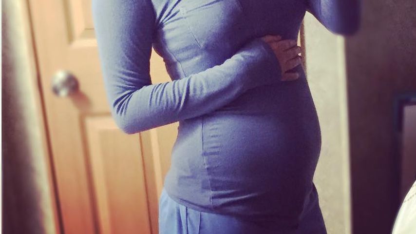 Camilla Luddington mit Babybauch