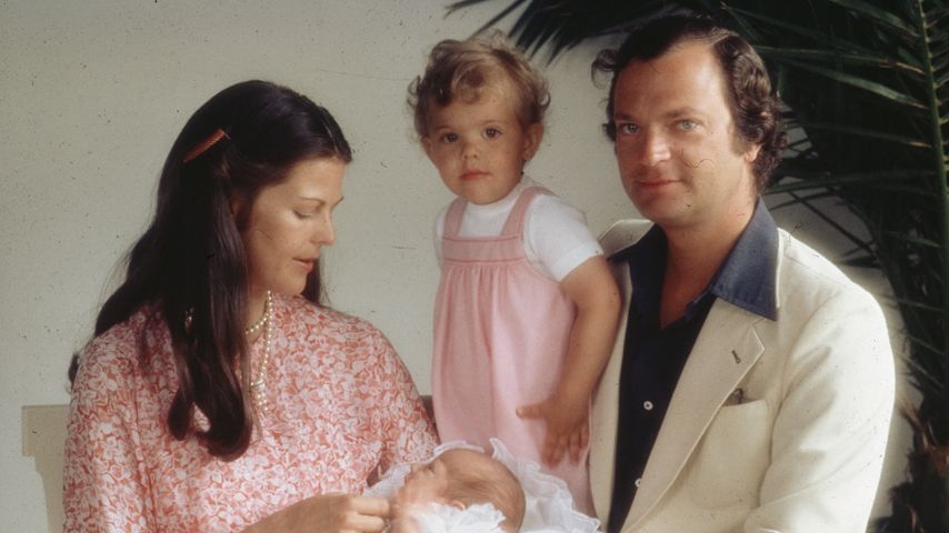 Prinz Carl Philip von Schweden, Prinzessin Victoria von Schweden, Königin Silvia von Schweden und Ca