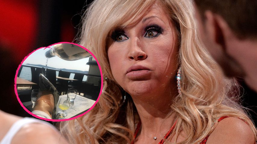 Fan-Hate: Carmen Geiss kassiert für dekadente Fuß-Abkühlung!