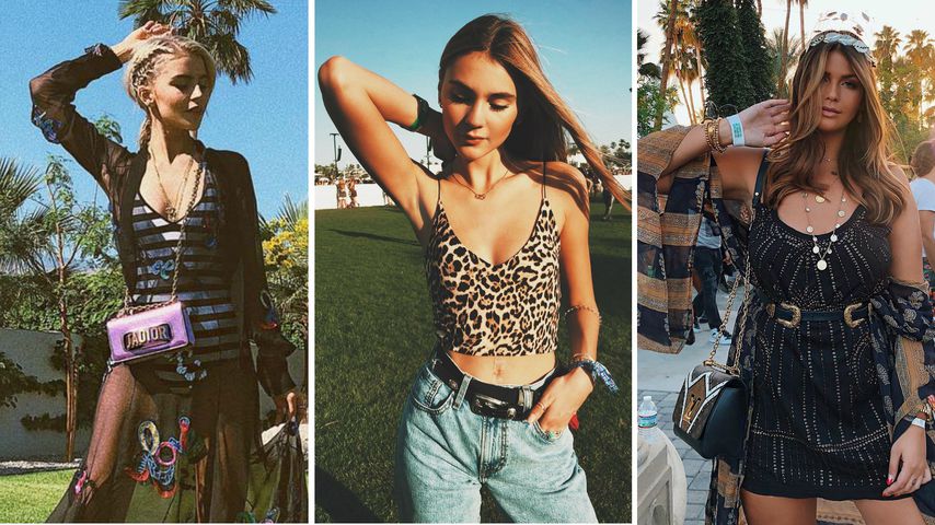 Im Coachella-Fieber: So feiern die Netz-Stars das Event!