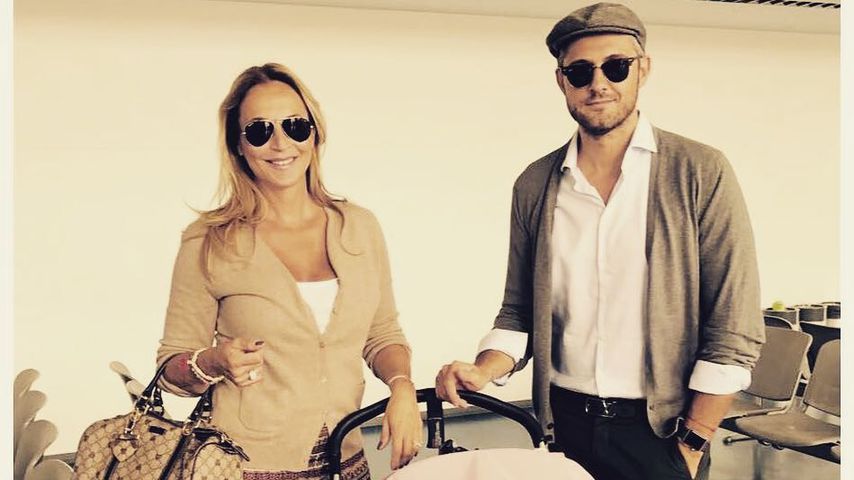 Caroline Beil, ihre Tochter und ihr Freund