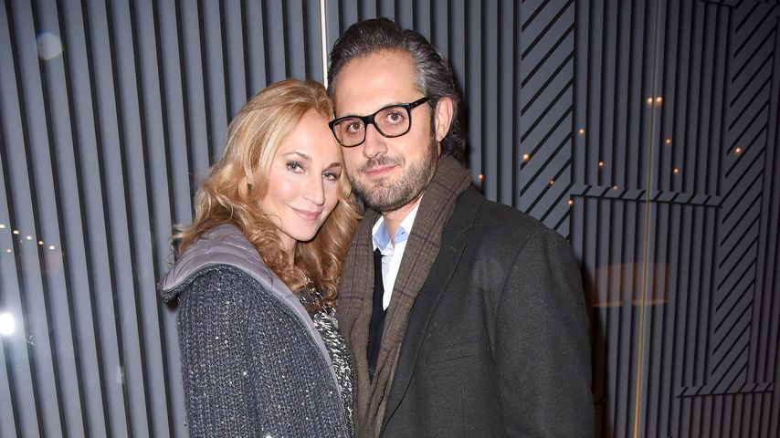 Caroline Beil und Philipp Sattler bei der "Berlin Blonds"-Party im Dezember 2016