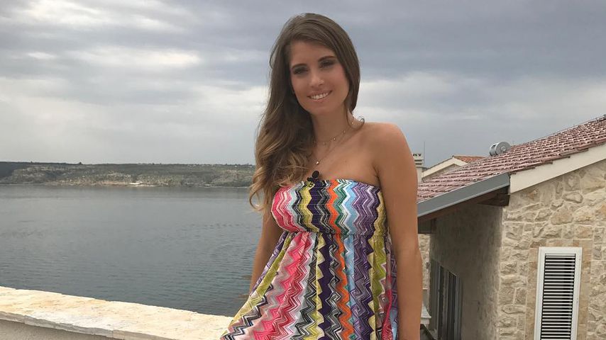 Cathy Hummels in Kroatien