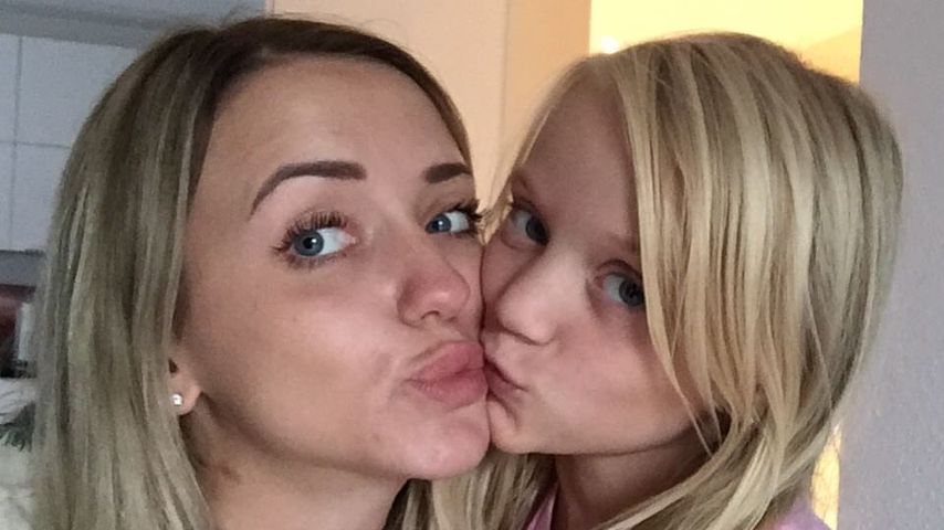 Cathy Lugner und ihre Tochter Léonie