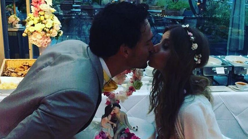 Cathy und Mats Hummels, 1. Hochzeitstag