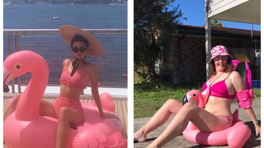 Lachflash gefällig? Australierin stellt Pics der Stars nach!
