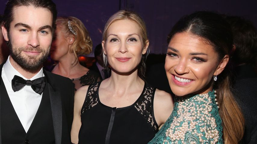 Kelly Rutherford, Chace Crawford und Jessica Szohr